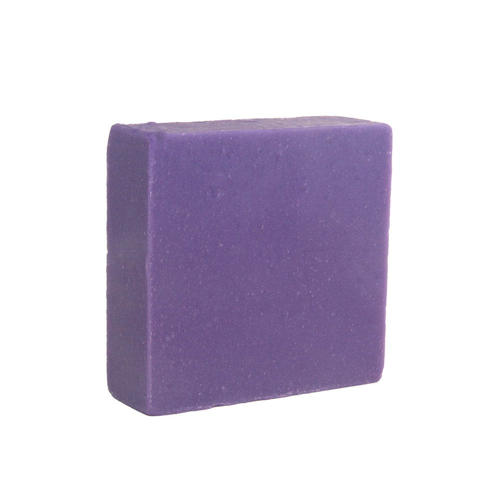 Majestic Lather Lilac Handmade Bar Soap Close Up