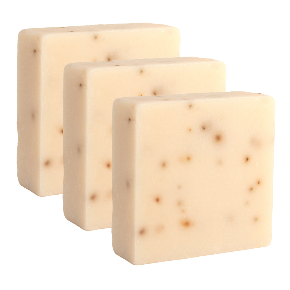 
                      
                        Majestic Lather Peppermint Scrub Handmade Bar Soap Close Up 3 Bars
                      
                    