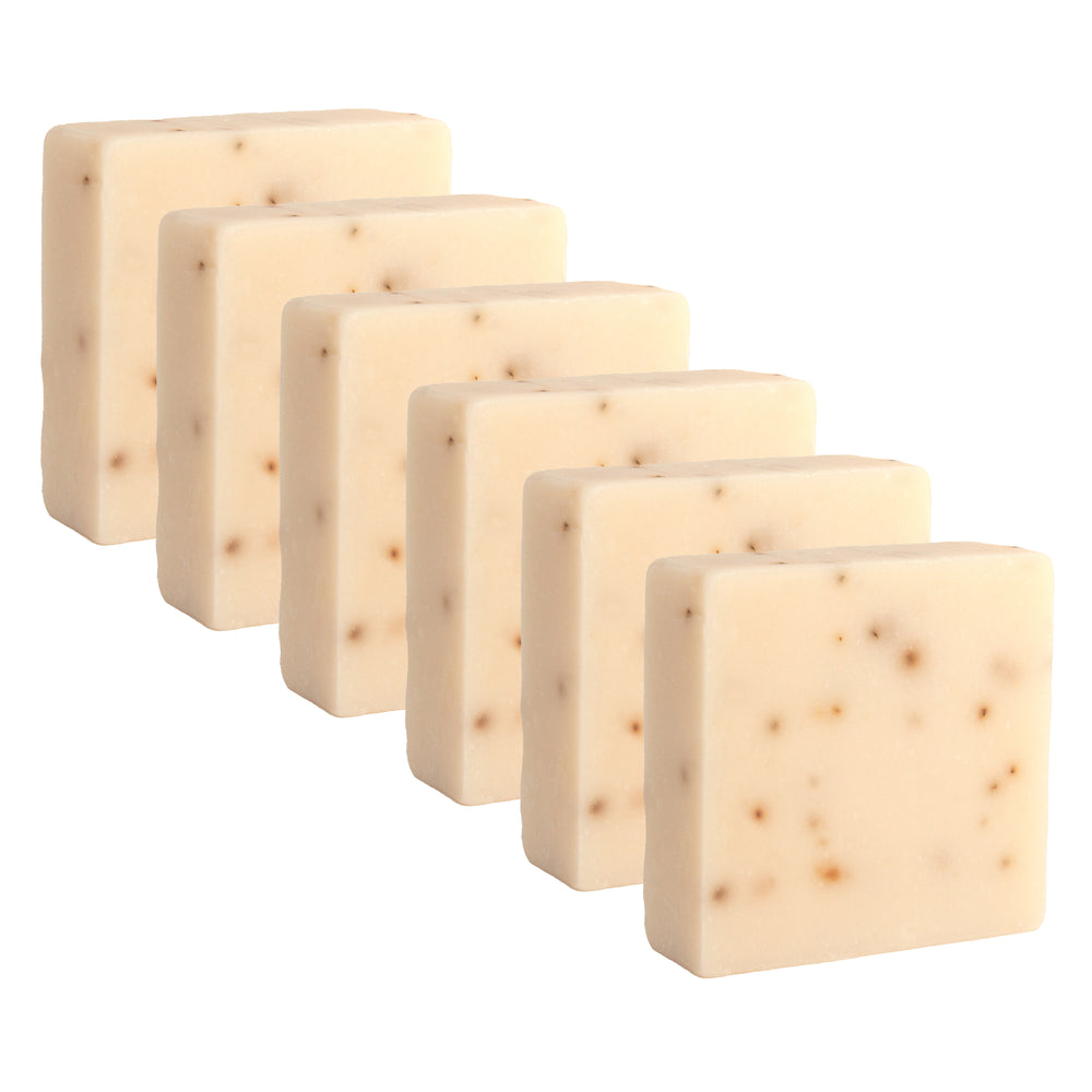 
                      
                        Majestic Lather Peppermint Scrub Handmade Bar Soap Close Up 6 Bars
                      
                    