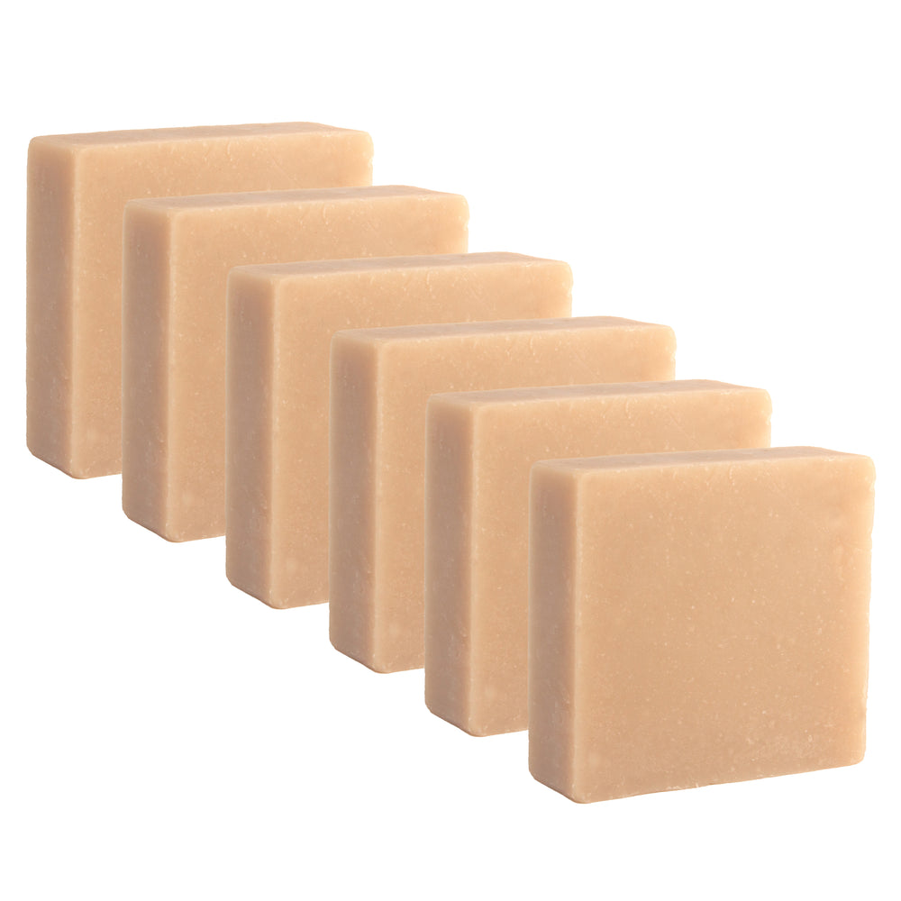 
                      
                        Majestic Lather Sandalwood Handmade Bar Soap Close Up 6 Bars
                      
                    